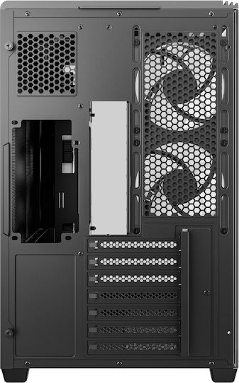 Deepcool CG590U 5F Gaming Midi Tower Κουτί Υπολογιστή με Πλαϊνό Παράθυρο και ARGB Φωτισμό Μαύρο