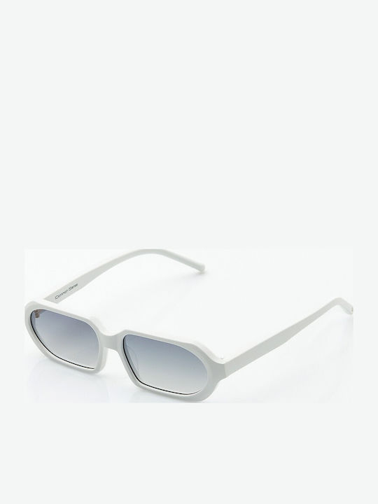 Common Sense Sunglasses Λευκά with Acetate Frame & Gray Lens Common Sense Sunglasses Λευκά with Acetate Frame & Gray Lens