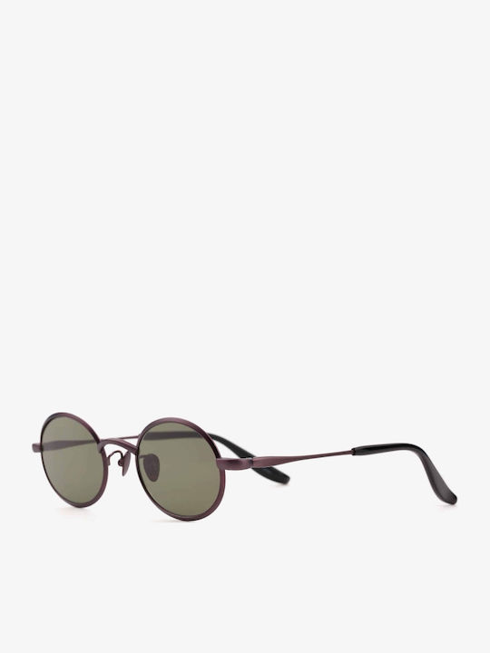 Projekt Produkt Men's Sunglasses with Purple Metal Frame and Purple Lens 476450