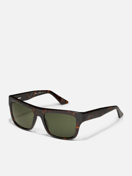 Quay Australia Men's Sunglasses with Brown Tartaruga Plastic Frame and Brown Polarized Lens 476795