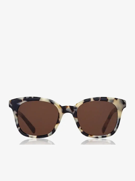 De Sunglasses Ochelari De Soare Maro Cu Ramă Din Plastic / Acetat De Sunglasses Ochelari De Soare Maro Cu Ramă Din Plastic / Acetat
