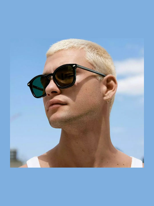 Le Specs Ochelari de soare Μαύρα cu Cadru & Negru Lentilă