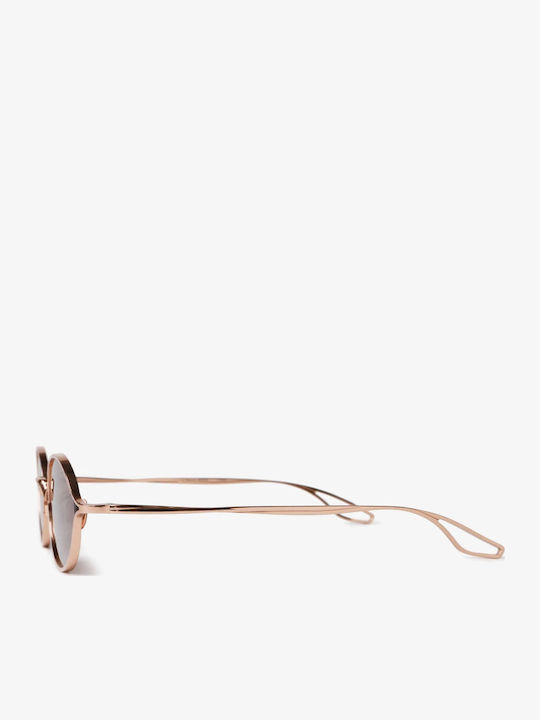 Projekt Produkt Unisex Sunglasses with Rose Gold Metal Frame and Pink Lens 498745