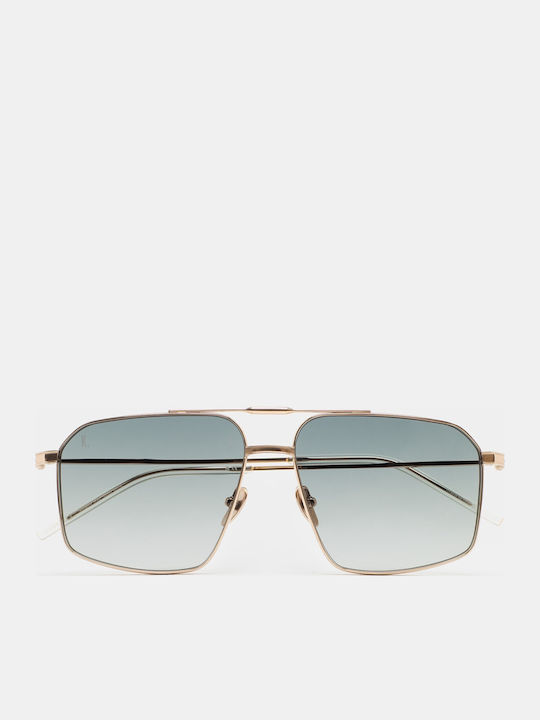 Kaleos 003 Men's Sunglasses with Gold Metallic Frame and Gradient Lens DONNELLY 3