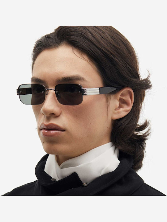 Projekt Produkt Sunglasses Silver with Metal Frame & Silver Lens