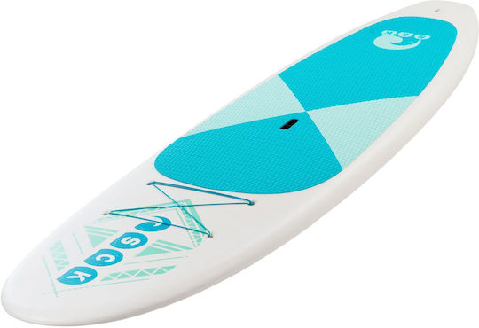 SCK Hdpe Φουσκωτή Σανίδα SUP με Μήκος 3.3m Τιρκουάζ