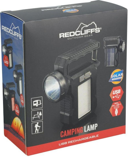 Lampă de Camping cu Lanternă Încărcare Usb Solar Redcliffs
