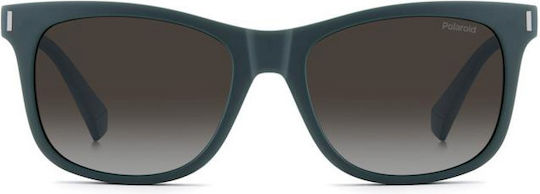 Polaroid Frauen Brillengestelle mit Rezept Pld 6202/cs Pyw Clip-On Grünes Grau