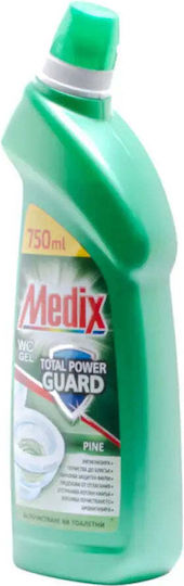 Medix Гел за Почистване на Тоалетна с Аромат на Бор 750мл