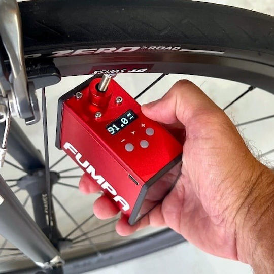 Fumpa Fahrradluftpumpe Hand mit Manometer