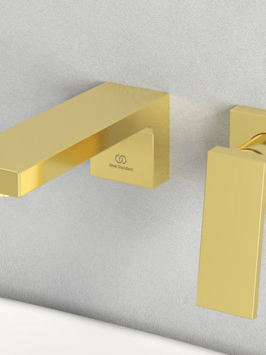Ideal Standard Retro Waschbeckenarmatur Gold