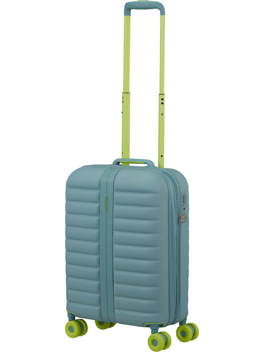 American Tourister Reise Koffer Kabine Hart Muted Mint mit 4 Räder Höhe 55cm 159930-B012