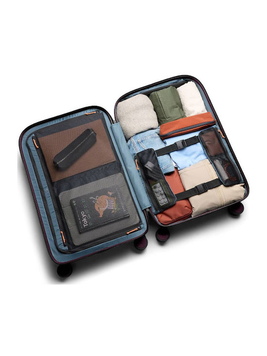 Bellroy Μεσαία Βαλίτσα Ταξιδίου Σκληρή Fig με 4 Ρόδες