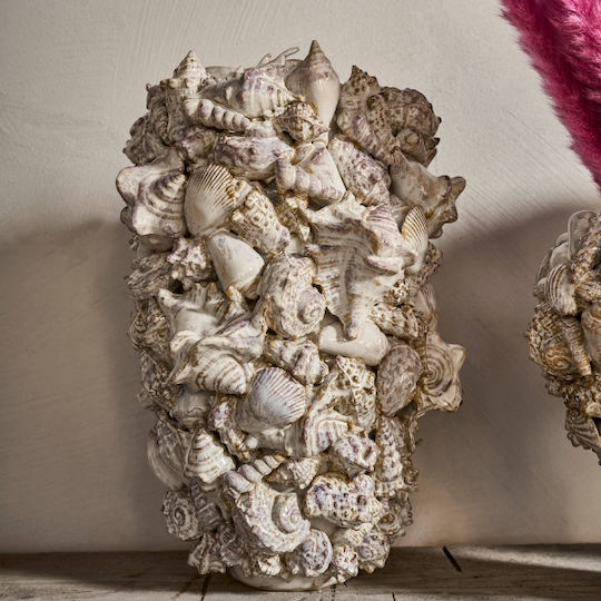 Werner Voss Decorative Beige Ceramic Vase