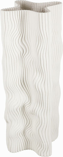 Βάζο Κεραμικό Μπεζ 18xΥ42.5cm