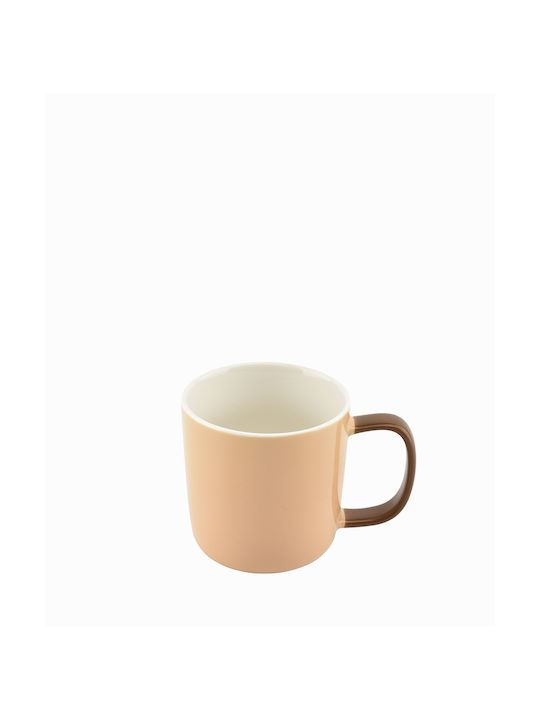 Ceramic Orange Mug 370ml