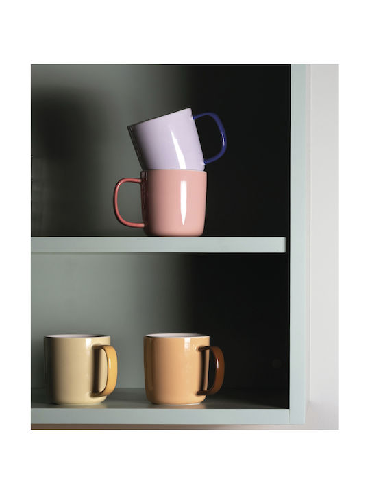 Ceramic Orange Mug 370ml