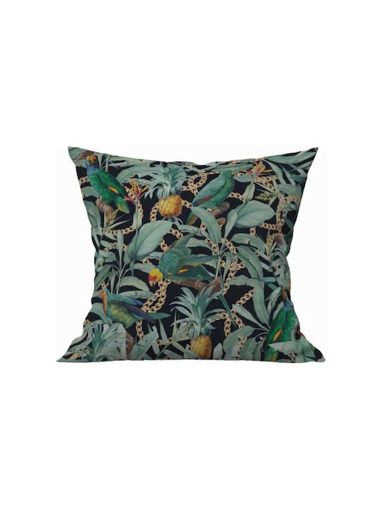 Deon Διακοσμητική Μαξιλαροθήκη Tropical 45x45εκ.