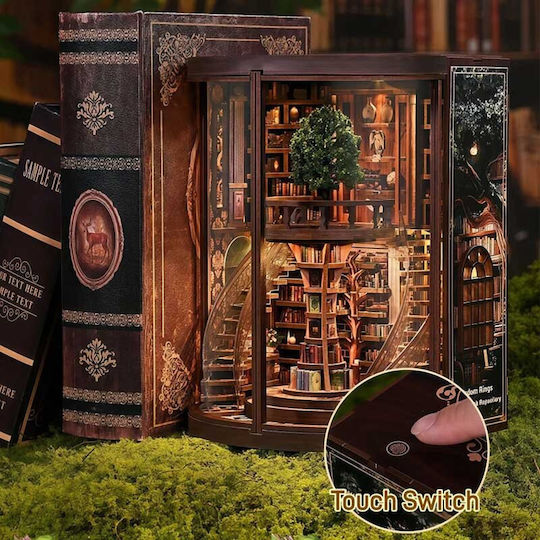 Căsuță Miniaturală Book Nook Cerc Cărți Vechi
