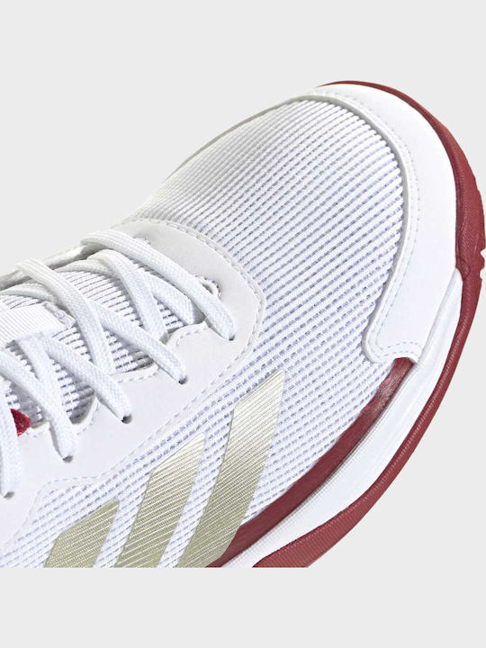 Cloud Kids Sports Tennis Shoes with Laces White