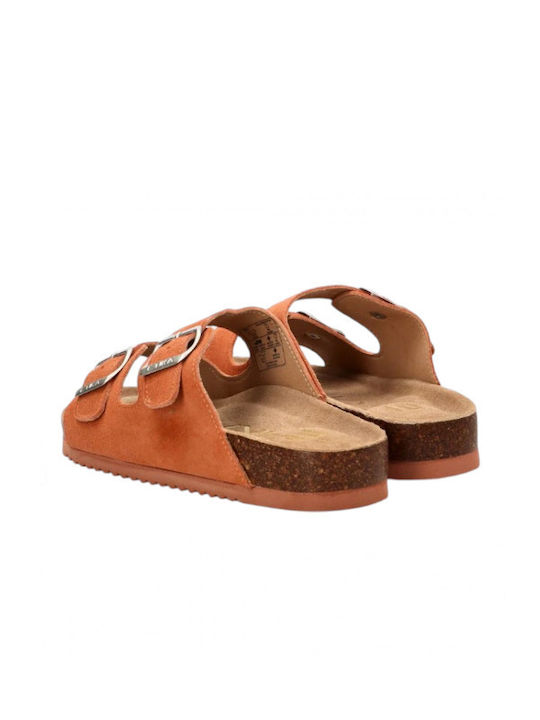 Women's Flat Sandals Orange
