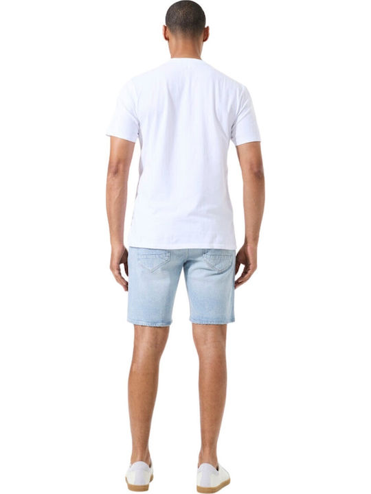 Garcia Men's Light Blue Bermuda Shorts