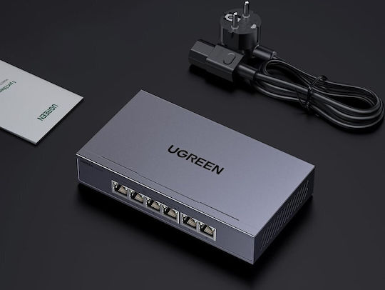 Ugreen 35371 Verwalteter L2 PoE+ Schalter mit 4 Gigabit (1Gbps) Ethernet-Ports
