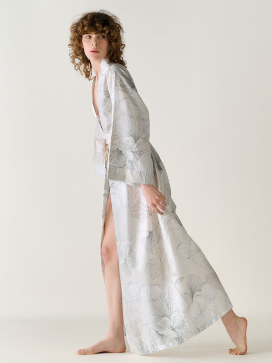 Kentia Damenbademode Mehrfarbiger Kimono