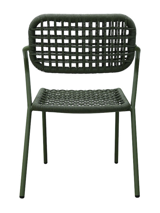 Scaun de Exterior Metalic Bee Lăi 62x56x82cm