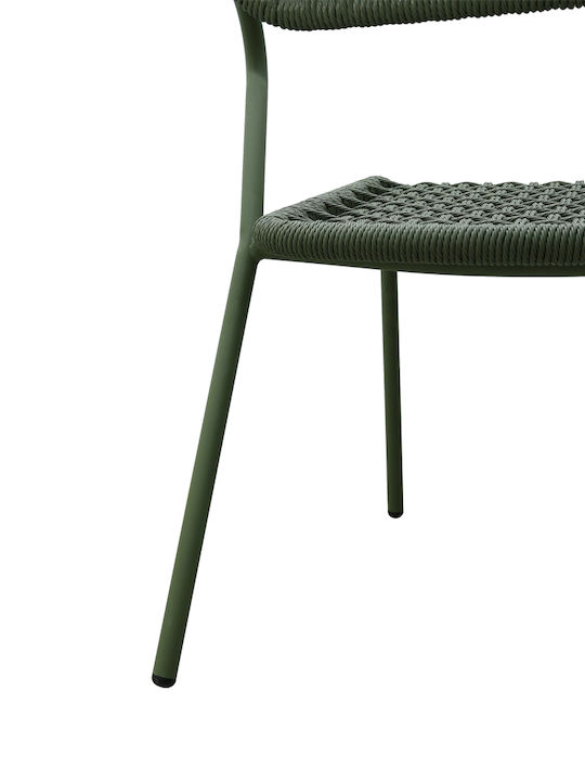 Scaun de Exterior Metalic Bee Lăi 62x56x82cm
