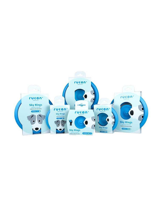 Rucan Παιχνίδι Σκύλου από Καουτσούκ Medium / Small / Large Μπλε 1τμχ