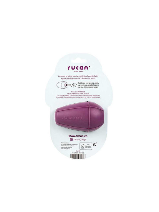 Rucan Παιχνίδι Σκύλου από Καουτσούκ Large / Medium Μωβ 1τμχ