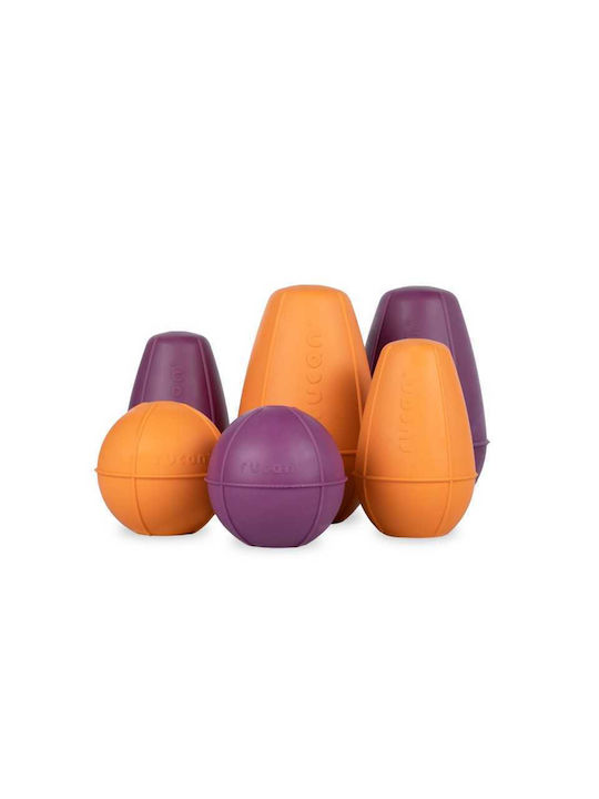 Rucan Hundespielzeug aus Gummi Groß / Mittel Orange 1Stück