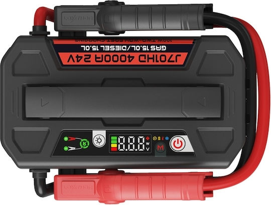 Lokithor J701HD Portable Car Battery Starter 56000mAh with Power Bank / USB / Flashlight 24V