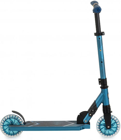 Byox Kids Scooter Foldable 2-Wheel for 6+ Years Blue