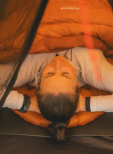 Robens Summer Camping Mountaineering Tent Orange for 1 Person Waterproof