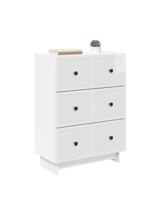 Metal Storage Cabinet L66xW34.5xH90cm