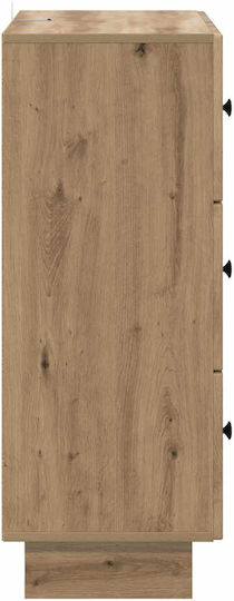 Metal Storage Cabinet L66xW34.5xH90cm