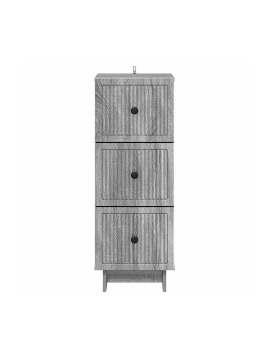 Metal Storage Cabinet L33xW34.5xH90cm