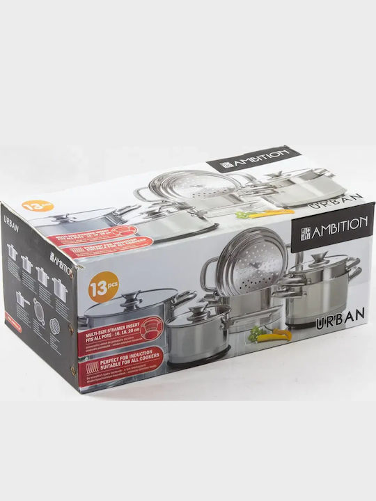 Ambition Stainless Steel Cookware Set 5pcs