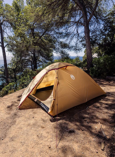 Coleman Sommer Campingzelt Igloo Beiges für 3 Personen 180x180x120cm