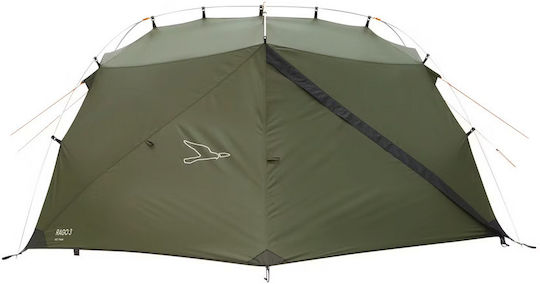 Easy Camp Mountaineering Camping Tent Green with Double Cloth 4 Seasons for 3 People Waterproof 3000mm 290x220x110cm