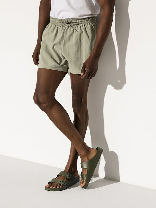 Arizona Eva Narrow Flip Flops in Sandal Style in Khaki Colour