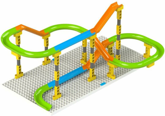 Blix Educational Building Blocks Marble Run for 5+ Years 118 Pieces