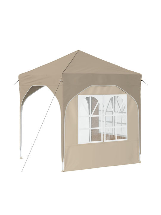 vidaXL Garten Gazebo Beige 1,92x1,92m