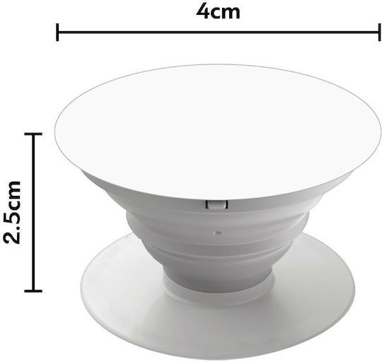 Ti Decadence Phone Holders Stand White Mobile Phone Support Base In Hand