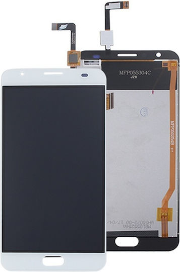 Ulefone Οθόνη με Μηχανισμό Αφής για Ulefone Power 2 (Λευκό)