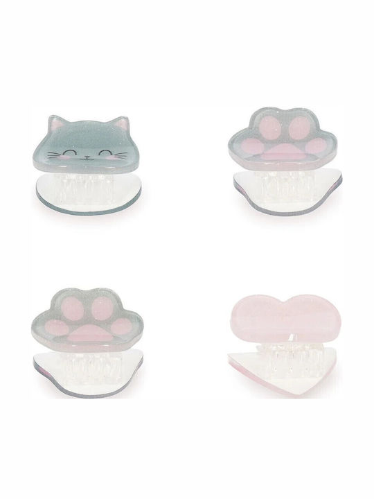 Legami Milano Set Kids Hair Clips with Clips 4 Pieces