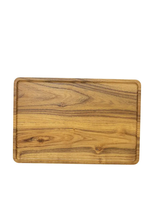Wooden Serving Platter 42x28cm pl00080.012