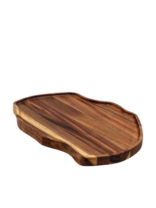 Hölzernes Servierplatte 38x26cm pl894